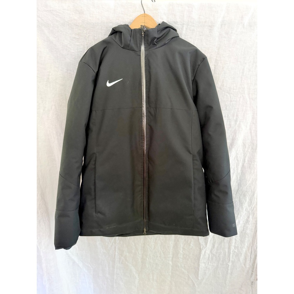 NIKE 550 Duck Down Fill Parka Navy Winter Jacket Mens Medium